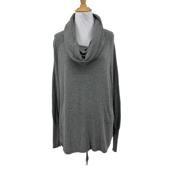 Joie Wesley Cowl Neck Sweater Women S Small Graphite Wool Cashmere Blend Slouchy - Picture 1 of 11